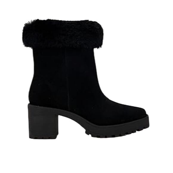 Andre Assous Milana Fleece Trim Water Resistant Ankle Booties – 8.5M - Picture 2 of 7